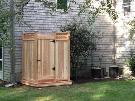 Modular Outdoor Shower Enclosures Prebuilt Delivered To Your Home And Ready For Use Outdoor