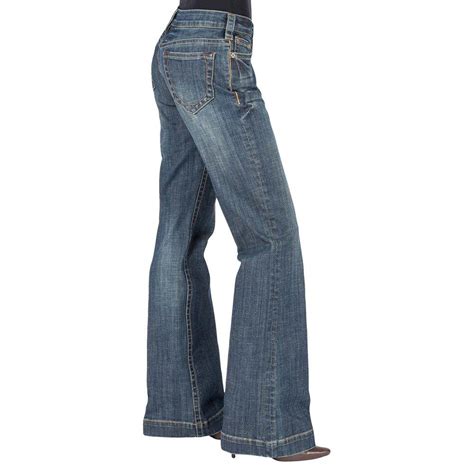 Womens Open Pocket Washington Trouser Fit Jeans By Stetson