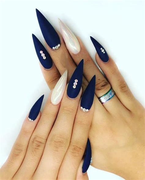 30 Stiletto Acrylic Nails Ideas To Try In 2019
