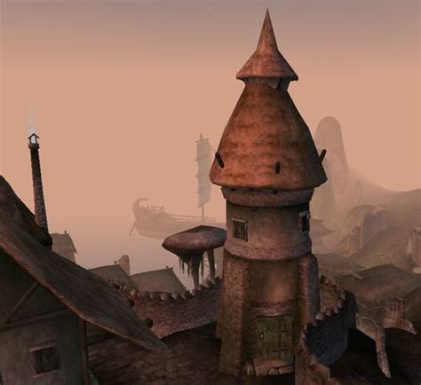 Image Tes3 Morrowind Dagon Fel Watch Tower Exterior Elder