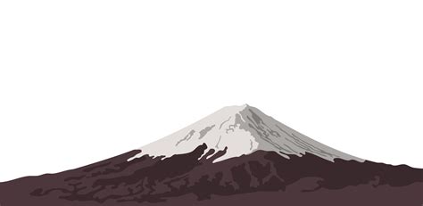Mount Fuji Vector At Getdrawings Free Download
