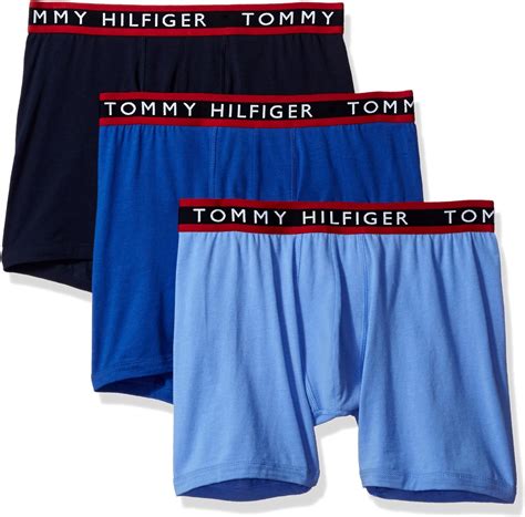 tommy hilfiger men s 3 pack cotton stretch boxer brief amazon ca clothing and accessories