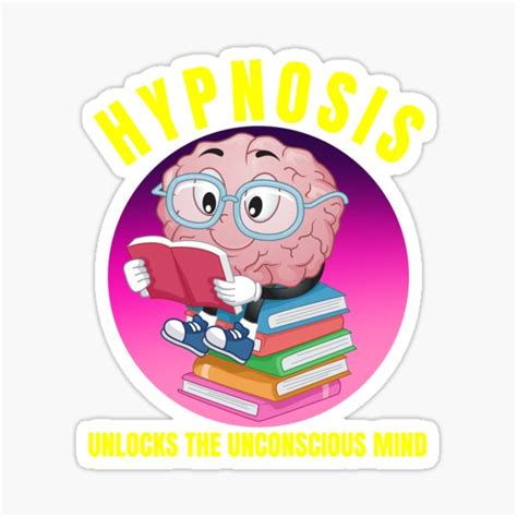 Hypnosis Unlocks The Unconscious Mind Sticker For Sale By