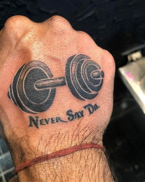 101 Amazing Dumbbell Tattoo Ideas That Will Blow Your Mind Outsons