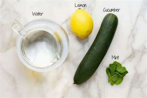 Cucumber Lemon Mint Water Pinch And Swirl