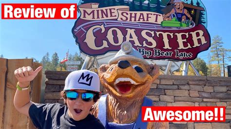 You Have To See Thismine Shaft Coaster Big Bear Ca Youtube