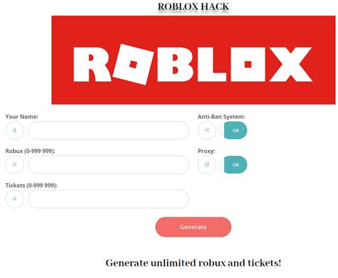 Roblox Online Hack Get Unlimited Robux Tool Hacks Cheating Roblox