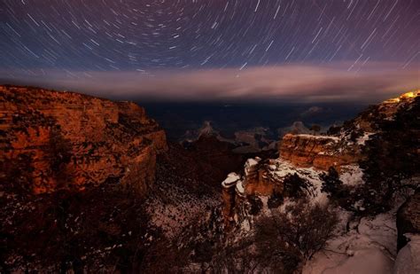 Star Trails Above The Grand Canyon Star Trails Photography Grand