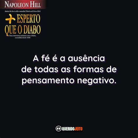 Mais Esperto Que O Diabo Frases