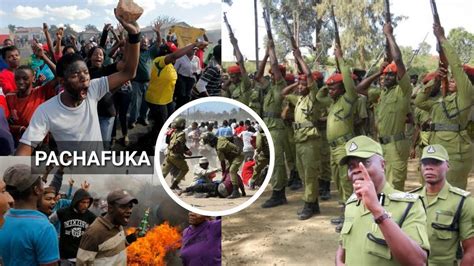 Arusha Kimewaka Tenawananchi Waingia Road Kupambana Na Polisiwachoma