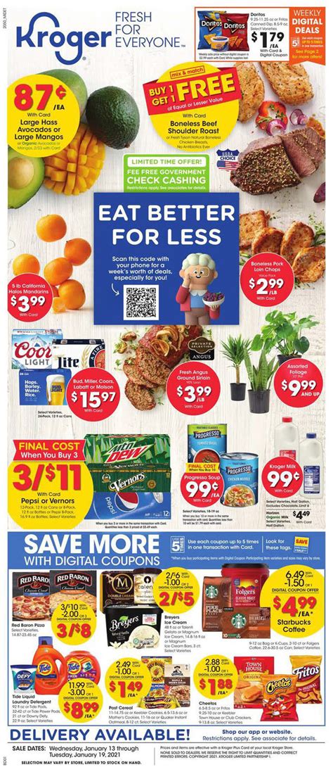 kroger weekly ad preview new ad for the week