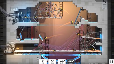 Bridge Constructor Portal Level 47 Youtube