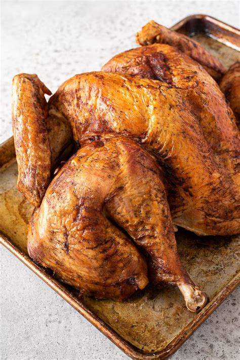 perfect spatchcock turkey is an easy spatchcock turkey recipe giving you the most evenly cooked