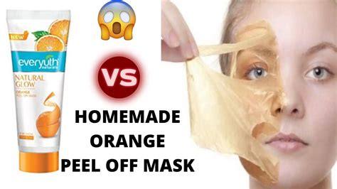 Homemade Orange Peel Off Face Mask For Glowing Skin Acne Free