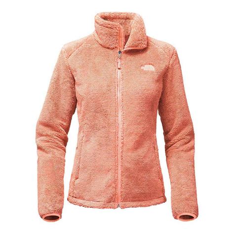 The North Face Womens Osito 2 Full Zip Fleece Jacket In Tropical Peach