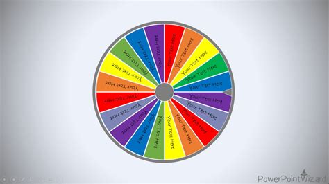 Powerpoint Spinning Wheel Template Etsy