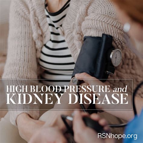 High Blood Pressure And Kidney Disease Renal Support Network