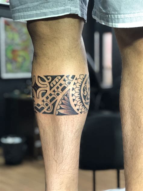 Polynesiantattoos Tatuagem Batata Da Perna Tatuagem Na Perna