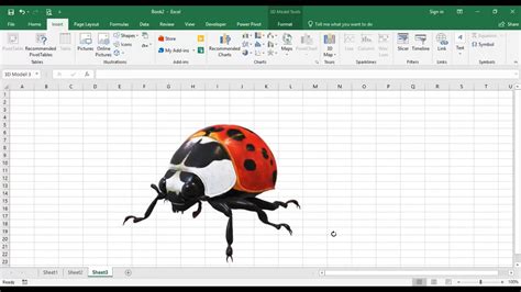 How To Make Live D Models In Excel Youtube