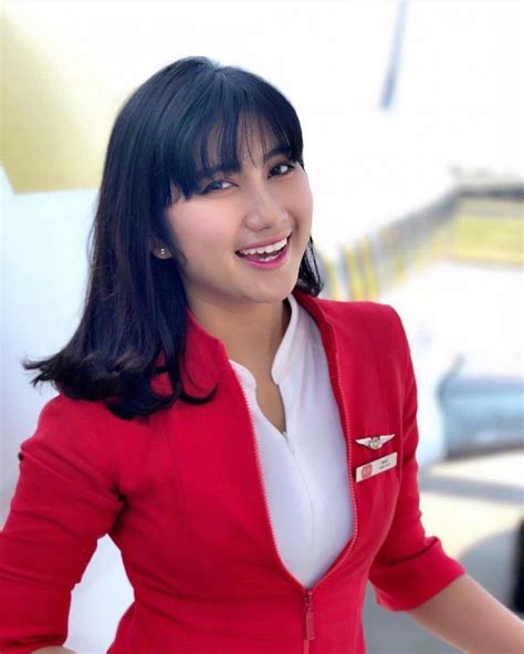 Tidak Disangka Cantik Banget Pramugari Air Asia Wanita Cantik