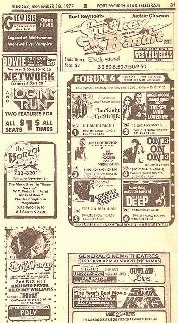 Early in the movie, renault tells rick, in casablanca, i am the master of my fate. he is then immediately summoned to kowtow to major strasser. 1977 Movie Drive-In Newspaper Ads | Drive in movie theater ...