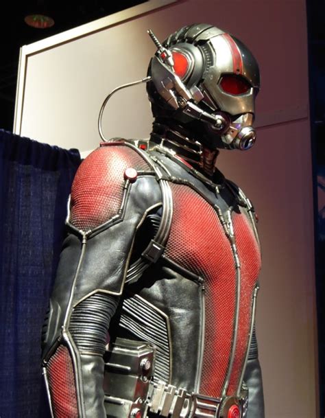 Hollywood Movie Costumes And Props Ant Man Film Costume On Display At
