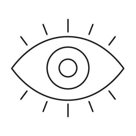 Explore Eye Eyesight See View Vision Icon