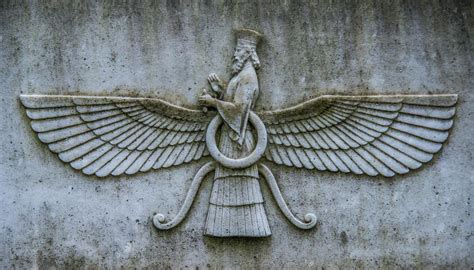 What Is “farvahar” The Iconic Symbol Of Zoroastrianism Persian