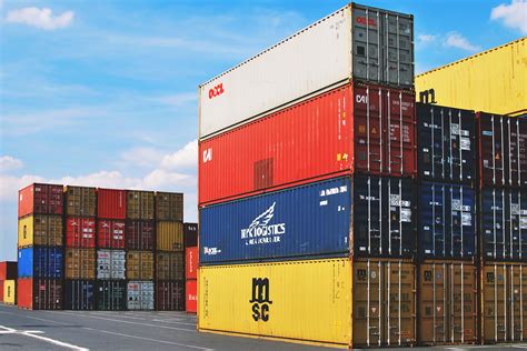 Cargo Containers Royalty Free Stock Photo