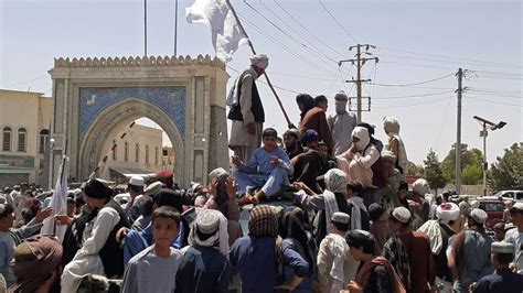 Taliban Fighters Capture Mazar E Sharif Afghanistans 4th Largest City