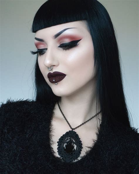 septum piercing jewelry nose piercing septum ring goth beauty dark beauty gothic fashion