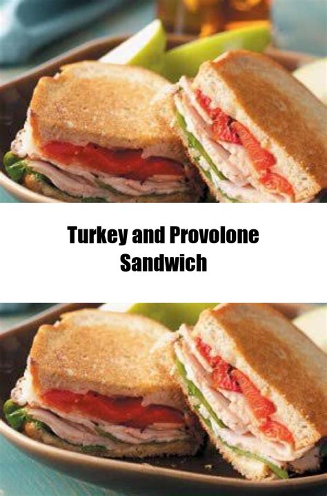 Healthy Recipes Turkey And Provolone Sandwich Recipe