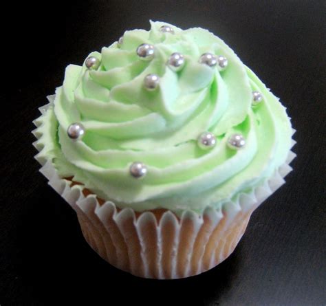 Butterfly Cakes Pale Green Vanilla Cupcakes