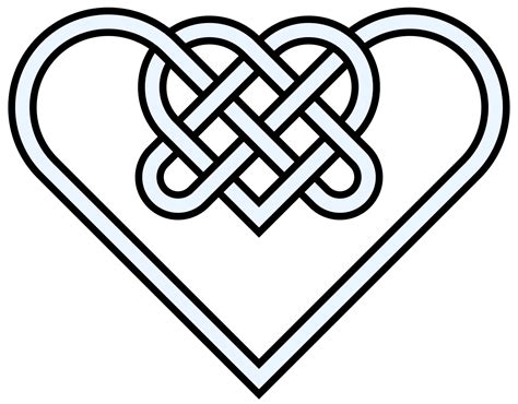 Double heart shape free svg file. Original file ‎ (SVG file, nominally 768 × 600 pixels ...