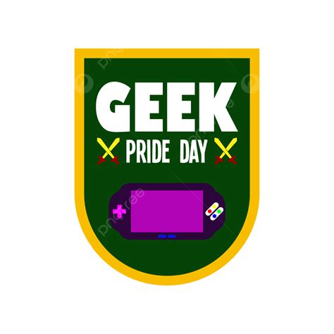 Geek Pride Day Vector Illustration Sign Game Console Png And Vector