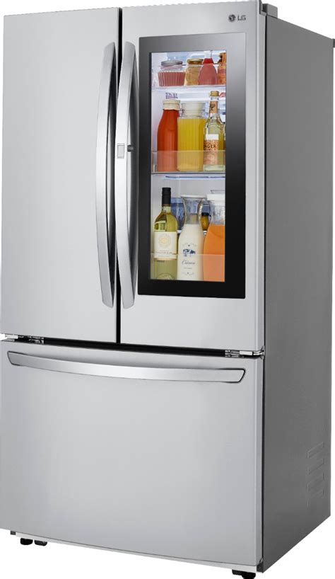 questions and answers lg 22 6 cu ft french instaview door in door counter depth refrigerator