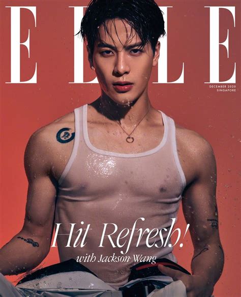 This Guy S World Jackson Wang For Elle