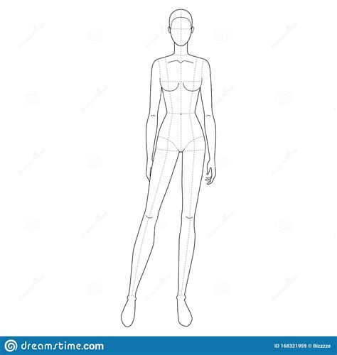 Female Body Drawing Outline Of A Person Pic Isto