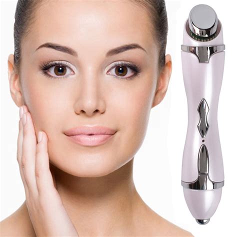 Rechargeable Electric Facial Massager Eye Massager Wand Nutrition Booster Portable Handheld Face