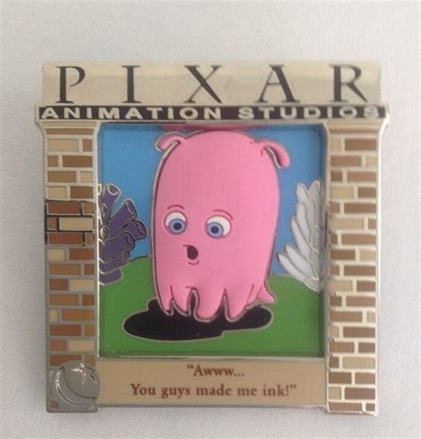 Disney Pixar Party Pin Event Movie Quotes Finding Nemos Pearl Pin