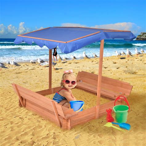 Sandbox with bench play sets & playground equipment pdf manual download. Great idea! Sandbox canopy for trips to the beach or ...