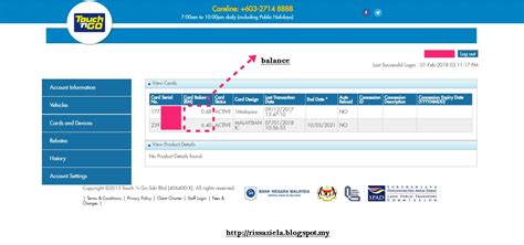 Tahukah anda yang kad pengenalan iaitu ic boleh digunakan sebagai kad touch 'n go. Cara Check Balance Touch n Go online - Kisah Riss Aziela