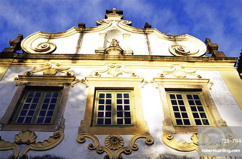 Baroque Facade Of The Convento Stock Photo