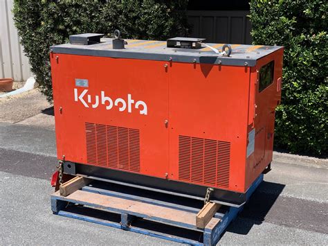 Kubota Kj T130dx 10kw 125kva 1and3 Phase Enclosed Diesel Generator 2