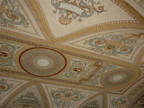 Free Stock Photo 6689 Beautiful Inlaid Mosaic Ceiling Freeimageslive