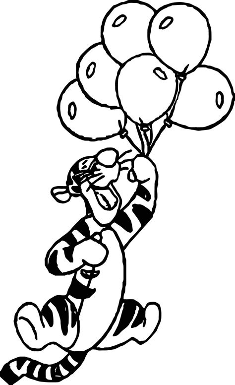 Top Tigger Coloring Pages