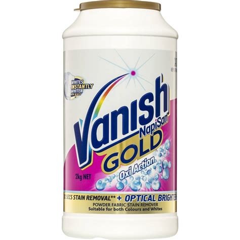 Vanish Napisan Gold Oxi Action Crystal White Stain Remover 2kg Woolworths