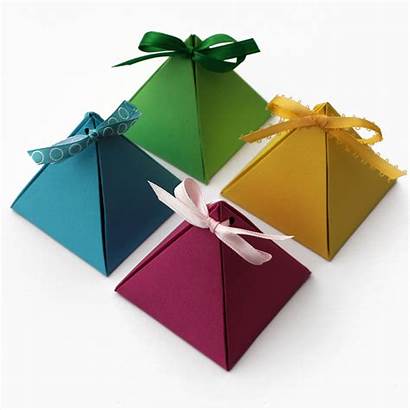 Gift Box Diy Paper Pyramid Boxes Gifts