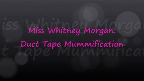 Sensuous Submission Whitney Morgan Duct Tape