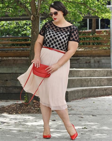 Black Blush And Red Mature Fashion Curvy Girl Fashion Plus Size Fashion Complete Outfits Plus